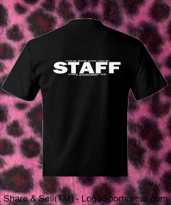 Your Rod And Your STAFF - Hanes Tagless T-Shirt Design Zoom