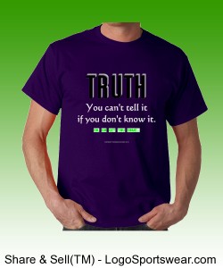 Sublimi-Nice TRUTH T - Gildan Adult T-shirt Design Zoom